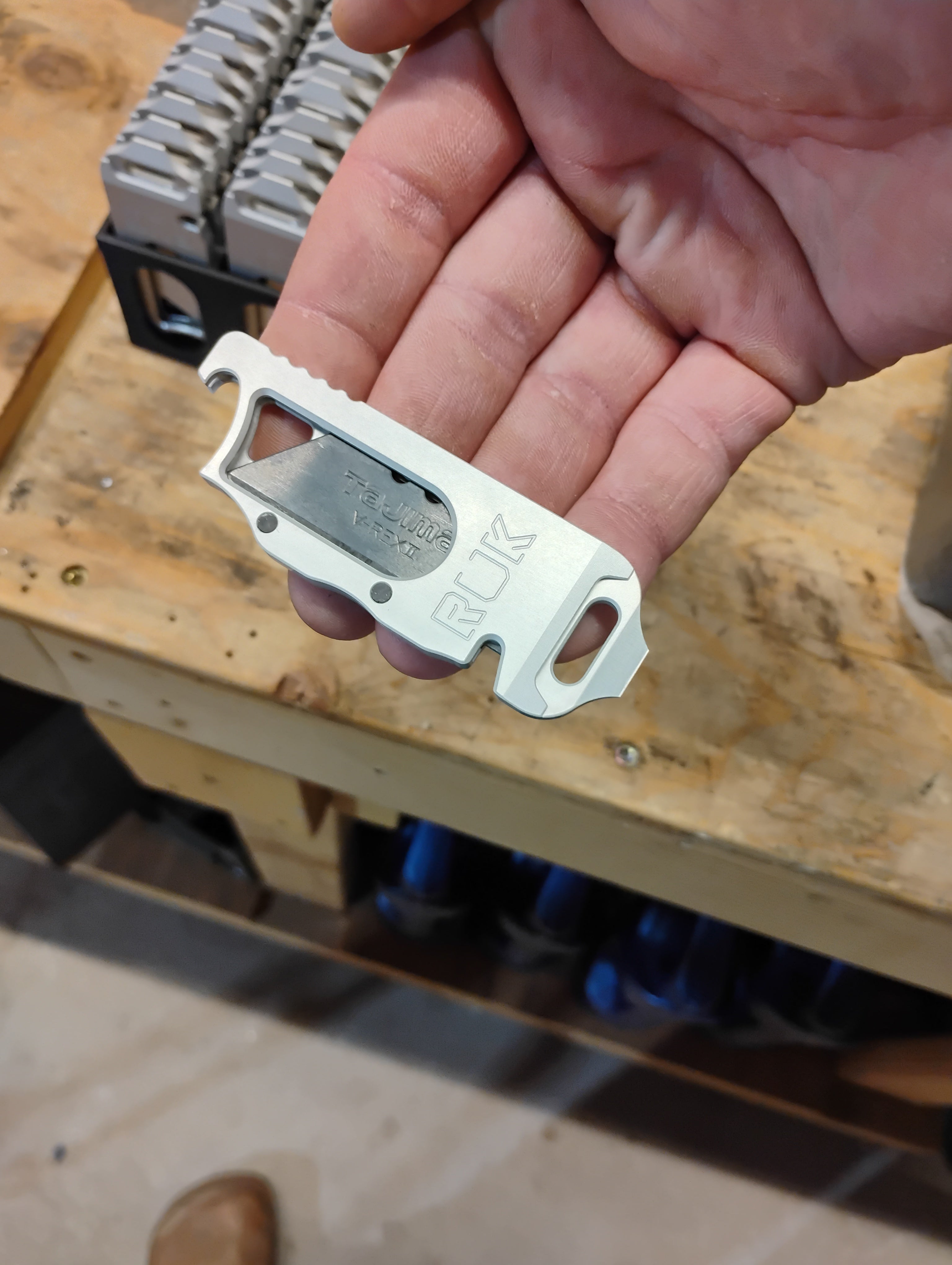 RUK V2 clear anodized aluminum