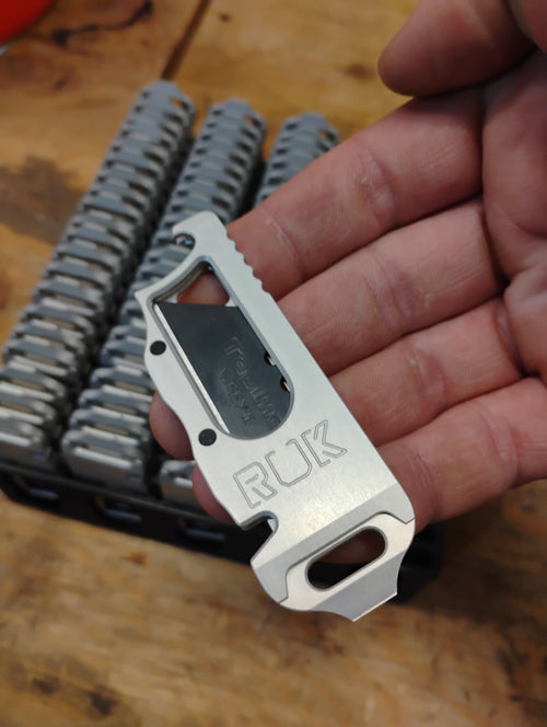 RUK V2 clear anodized aluminum